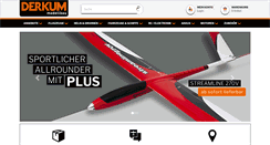Desktop Screenshot of derkum-modellbau.com