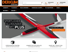 Tablet Screenshot of derkum-modellbau.com
